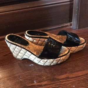 Chanel Wedge Sandals!